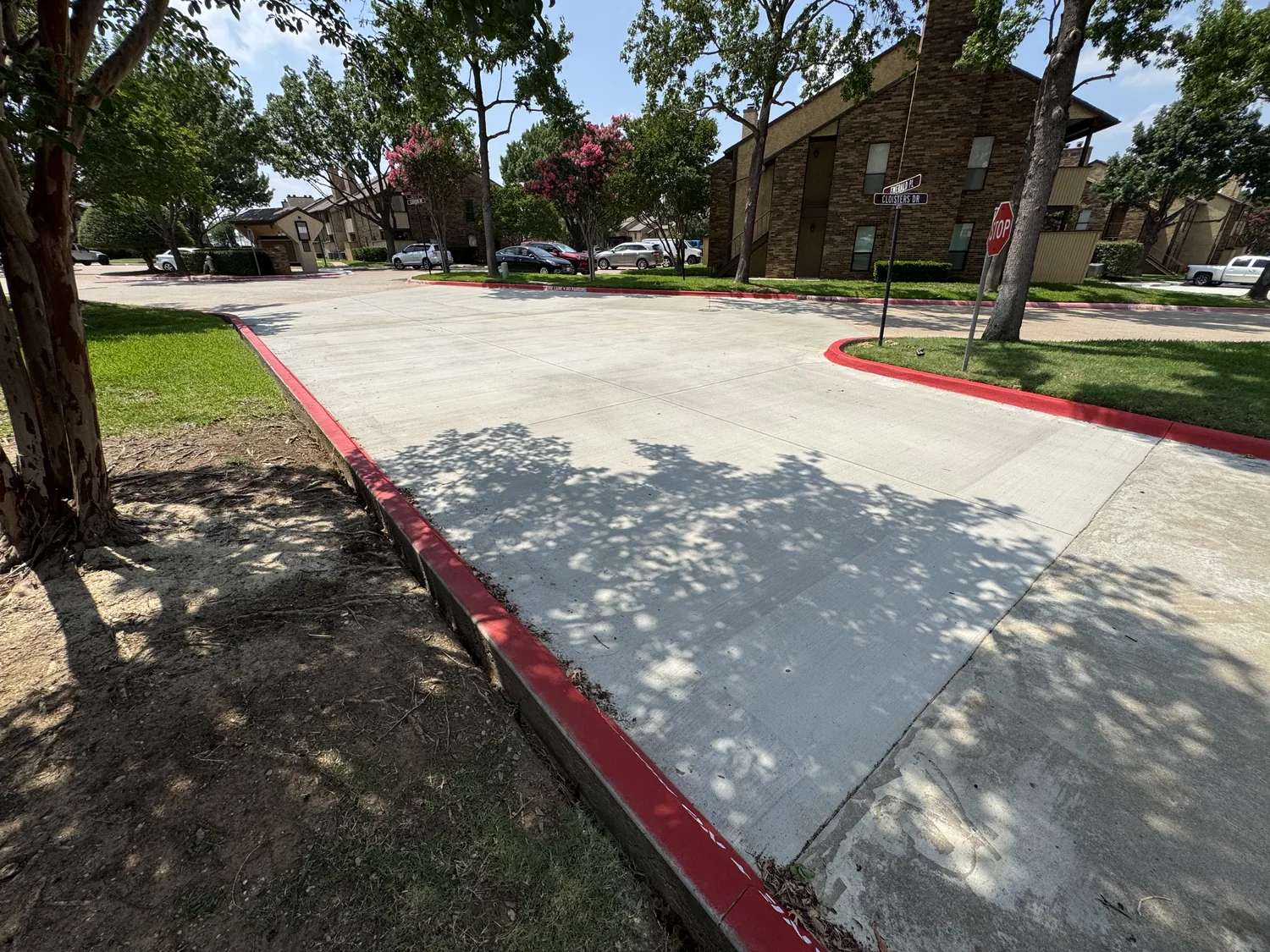Poured to spec, documented to match by Lucky’s Concrete in Oklahoma City
